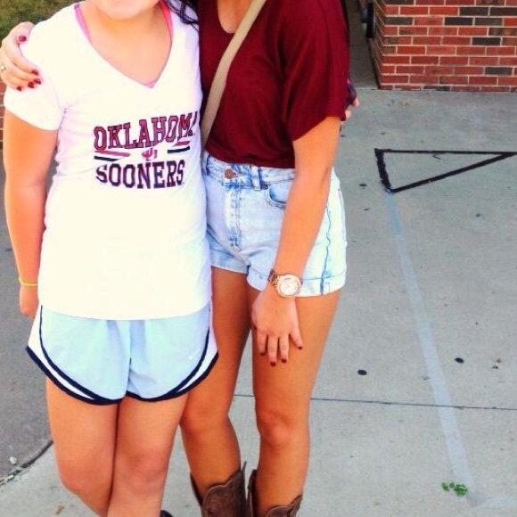 High waisted denim shorts - Picture 5 of 5